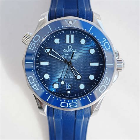 new omega seamaster blue